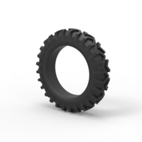 Tractor tire 6 Scale 1:25 - Thumbnail 7