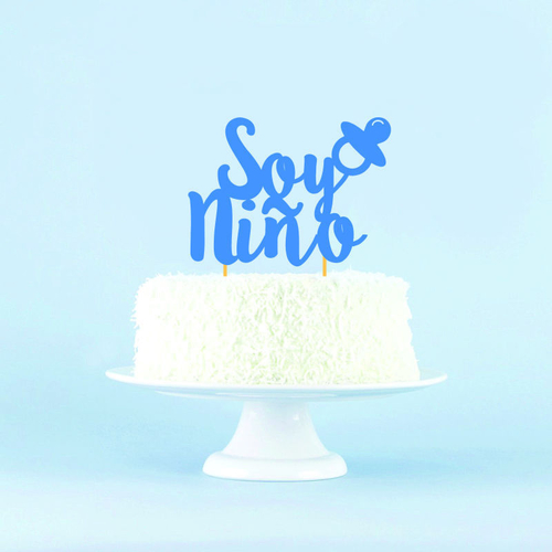 SOY NIÑO CAKE TOPPER 3D Print 484895