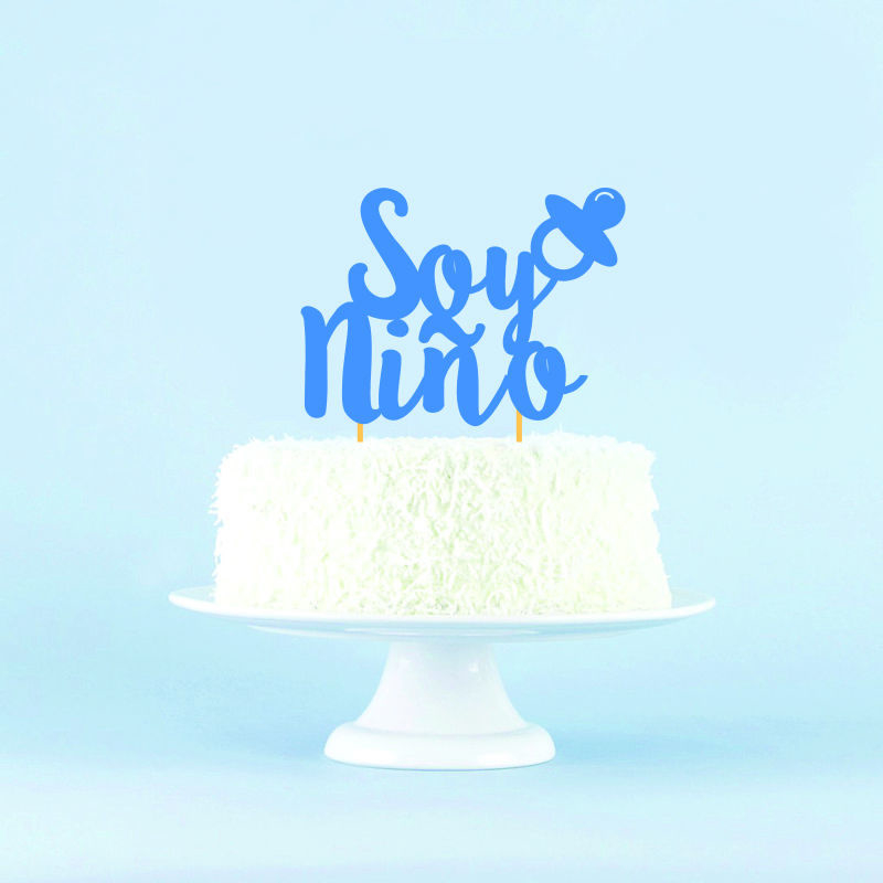 SOY NIÑO CAKE TOPPER
