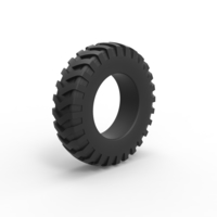Tractor tire 7 Scale 1:25 - Thumbnail 2