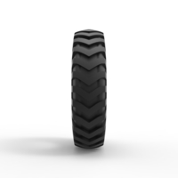 Tractor tire 7 Scale 1:25 - Thumbnail 4