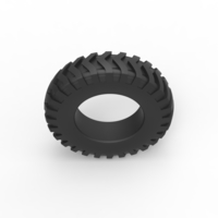 Tractor tire 7 Scale 1:25 - Thumbnail 6