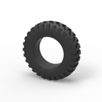 Tractor tire 7 Scale 1:25 - Thumbnail 7