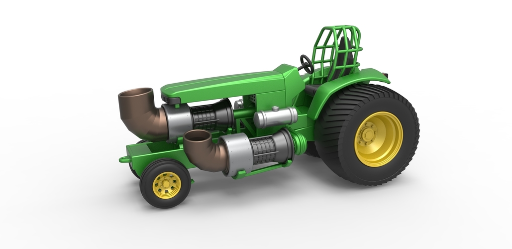 John Deere - logo 3D model