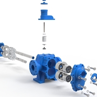 hydraulic gear pump - Thumbnail 1