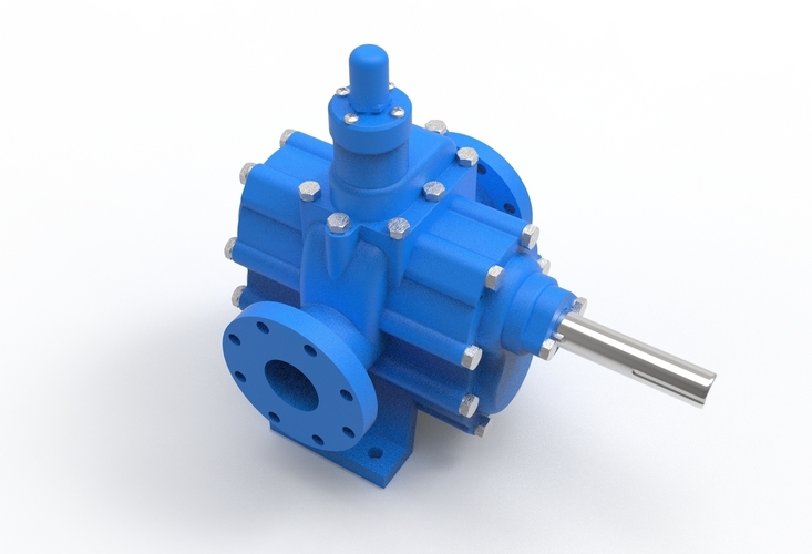 hydraulic gear pump 3D Print 484997