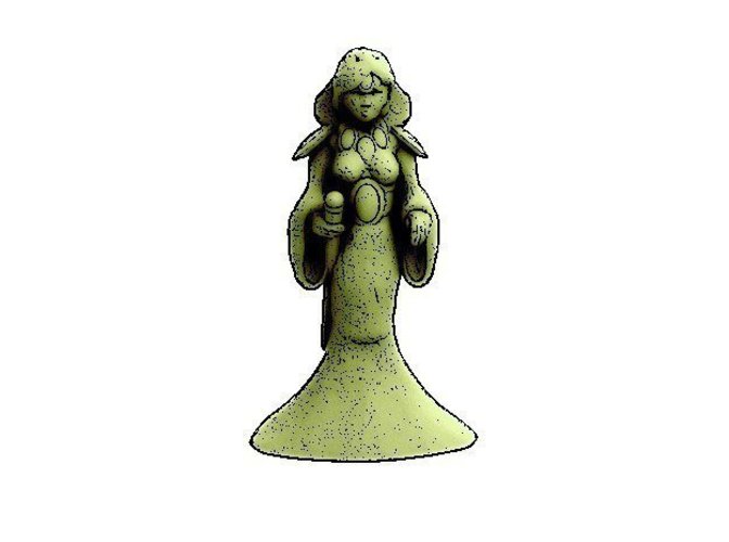Pocket-Tactics: Faithful of the Luminous Goddess 3D Print 48500