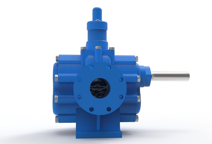 hydraulic gear pump 3D Print 485001