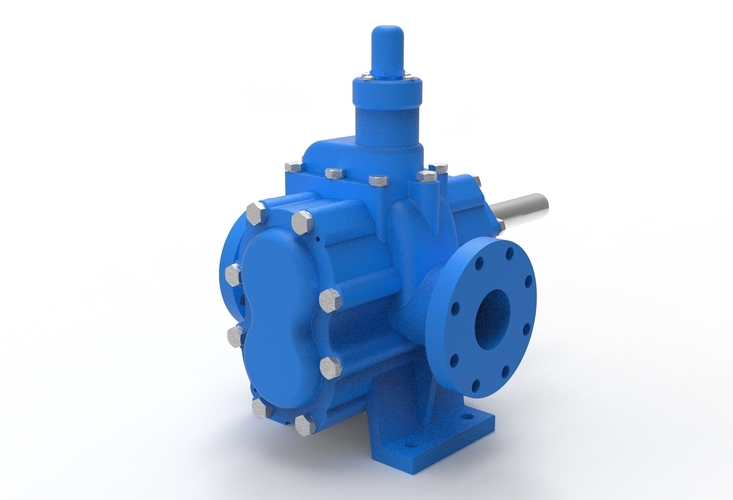 hydraulic gear pump 3D Print 485002