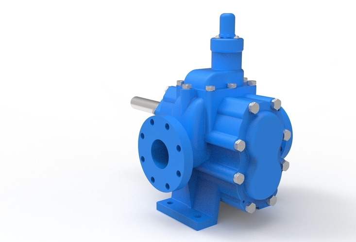 hydraulic gear pump 3D Print 485003