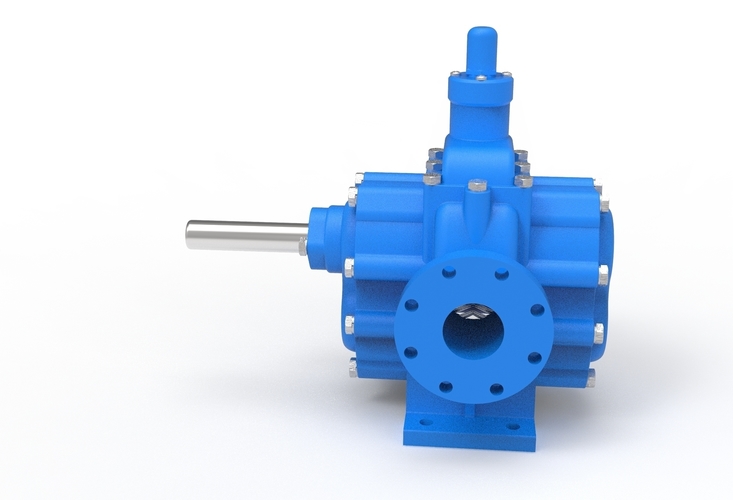hydraulic gear pump 3D Print 485004