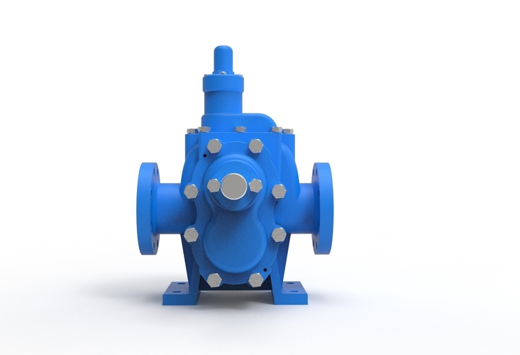 hydraulic gear pump 3D Print 485006