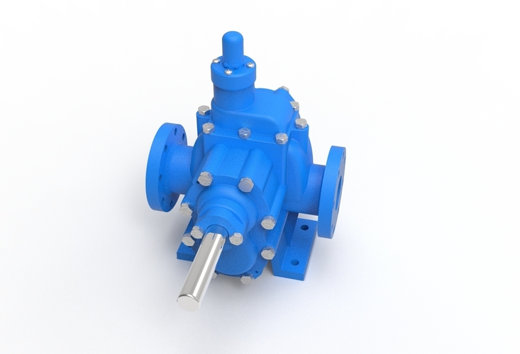 hydraulic gear pump 3D Print 485007