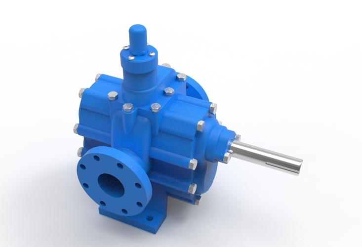 hydraulic gear pump 3D Print 485008