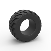 Offroad tire 52 Scale 1:25 - Thumbnail 1