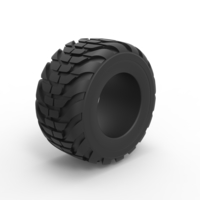 Offroad tire 52 Scale 1:25 - Thumbnail 2