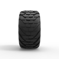 Offroad tire 52 Scale 1:25 - Thumbnail 4