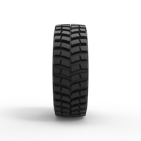 Tractor tire 8 Scale 1:25 - Thumbnail 4