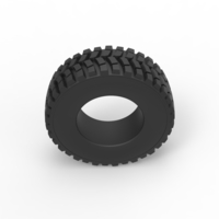Tractor tire 8 Scale 1:25 - Thumbnail 6