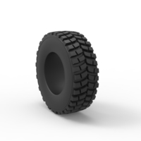 Tractor tire 8 Scale 1:25 - Thumbnail 8
