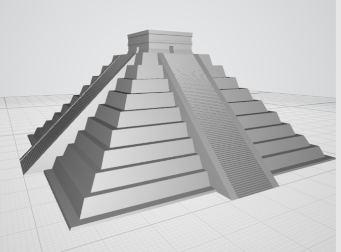 Chichén Itzá Temple 3D Print 485083