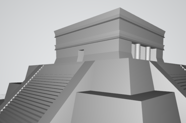 Chichén Itzá Temple 3D Print 485084