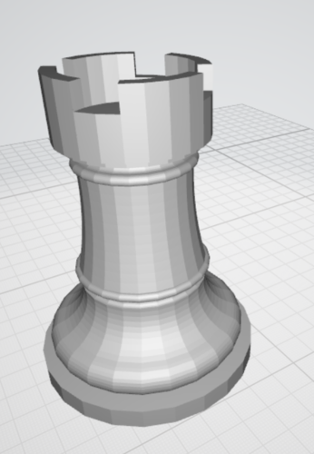 Chess pieces (rook, knight, pawn) 3D Print 485096