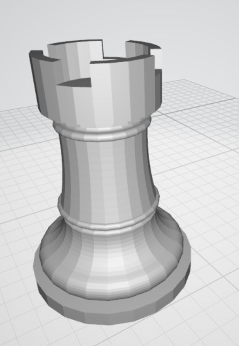 Chess pieces (rook, knight, pawn) - Pinshape