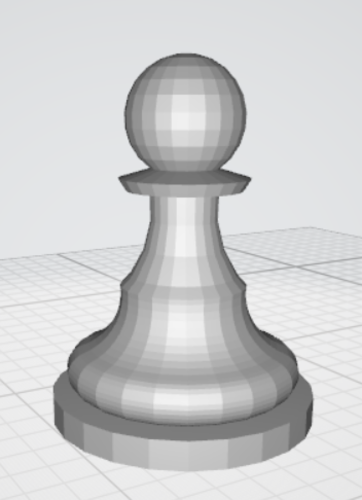 Chess pieces (rook, knight, pawn) 3D Print 485097