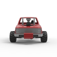 Old school pulling truck 4wd Scale 1:25 - Thumbnail 6