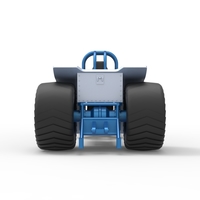 Mini Rod pulling tractor with jet engine 2 Scale 1:25 - Thumbnail 13