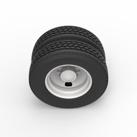 2 Hole rear double wheel 1:25 - Thumbnail 6