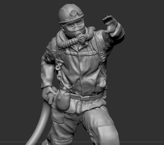 Rescue man 3D Print 485324