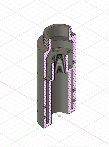 SILENCER SOUND MODERATOR UNEF 1/2X28 (.22LR) 3D Print 485343