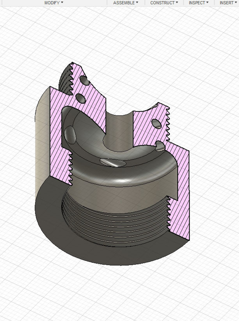 SILENCER SOUND MODERATOR UNEF 1/2X28 (.22LR) - Pinshape