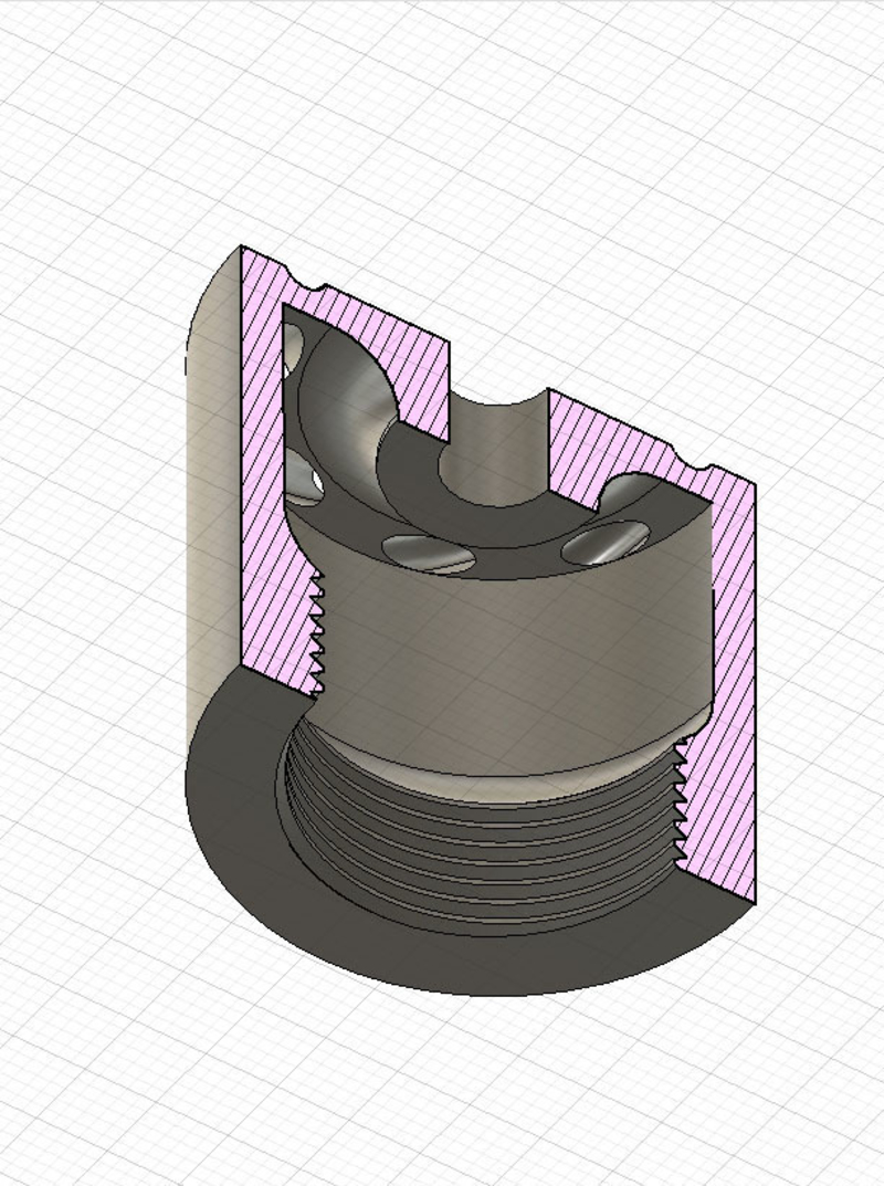 SILENCER SOUND MODERATOR UNEF 1/2X28 (.22LR) - Pinshape