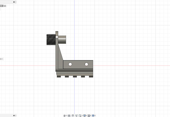 AIRGUN SILENCER SOUND MODERATOR FOR PISTOL 3D Print 485375