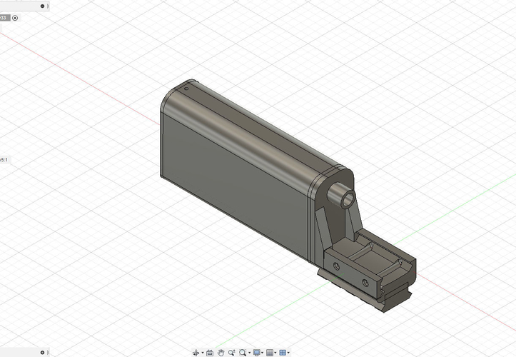 AIRGUN SILENCER SOUND MODERATOR FOR PISTOL 3D Print 485379