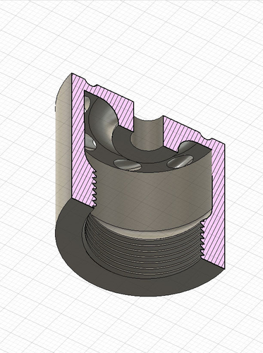 AIRSOFT SILENCER, SOUND MODERATOR  FOR M4, AR15, M14X1 LEFT 3D Print 485399