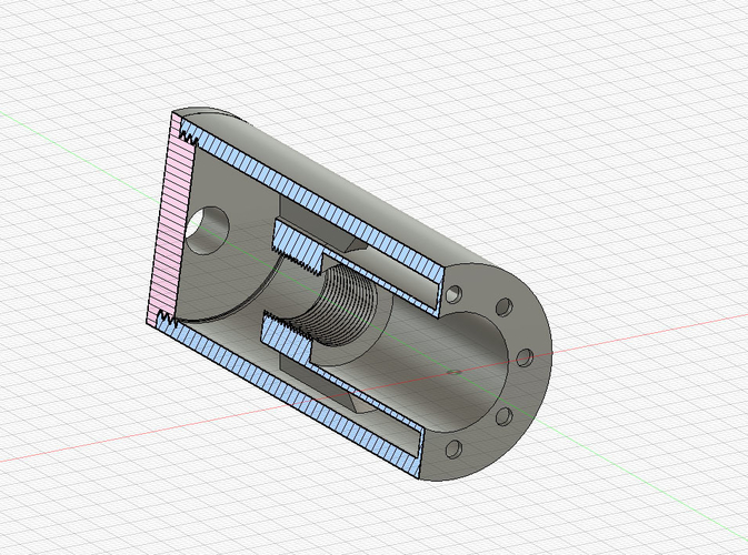 AIRSOFT SOUND MODERATOR SUPPRESSOR FOR M4, AR15, M14X1 LEFT 3D Print 485412