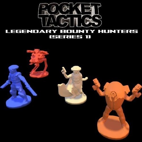 Pocket-Tactics: Legendary Bounty Hunters (Series 1) 3D Print 48543