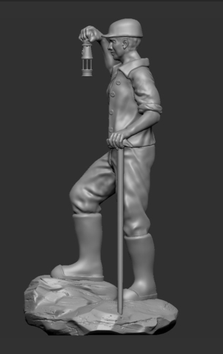 Miner of Rudna 3D Print 485498