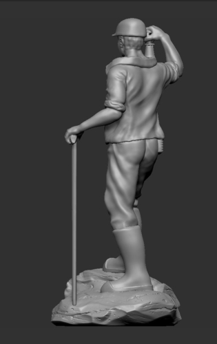 Miner of Rudna 3D Print 485499