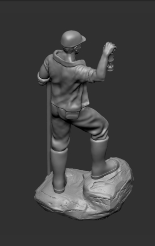 Miner of Rudna 3D Print 485506