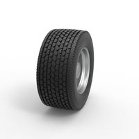 Super single semi wheel Scale 1:25 - Thumbnail 3