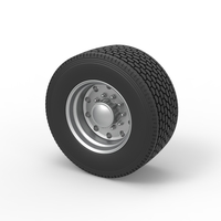 Super single semi wheel Scale 1:25 - Thumbnail 7