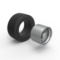 Super single semi wheel Scale 1:25 - Thumbnail 9