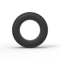 Semi truck tire Scale 1:25 - Thumbnail 5