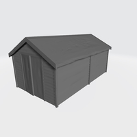 OO HO Gauge Shed for Model Railway - Thumbnail 1