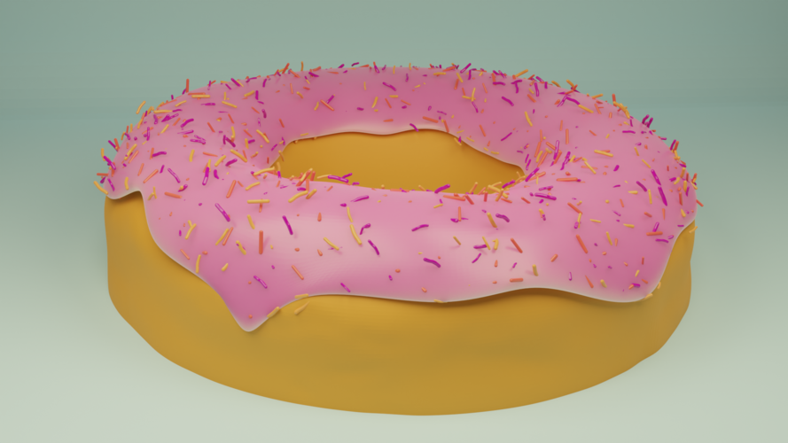 Donut 3D Print 485755